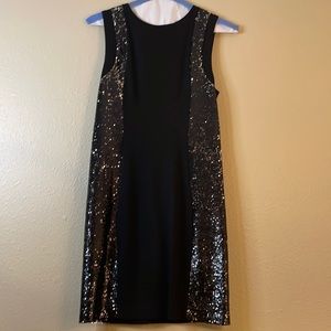 Sequin detail dress